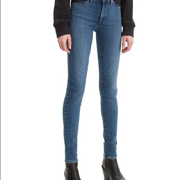 Levi's Denim - Levi’s 311 shaping skinny studded denim jeans 32